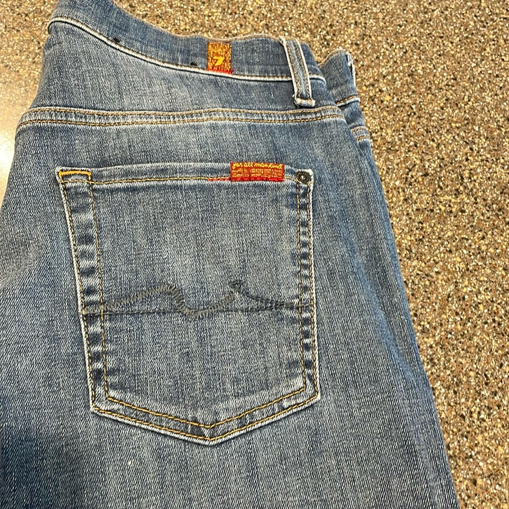 7FAMK skinny jeans  size 30 hardly worn